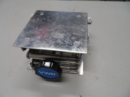 VWR 6&#034;x6&#034; Lab Jack, Scissor Lift (min. ht. 2 3/4&#034;, max. ht. 9 3/4&#034;)