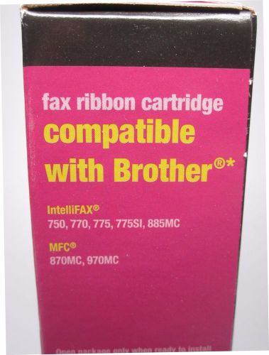 481948, PC301, Staples Black Fax Ribbon Cartridge Brother PC-301