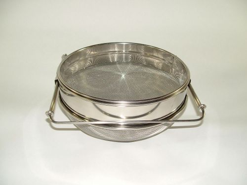 Beekeeping Stainless 2-stage Honey Strainer (bee hive filter bees beehive)