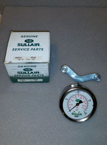 Sullair Pressure Gauge 0-200# Part No. 049544