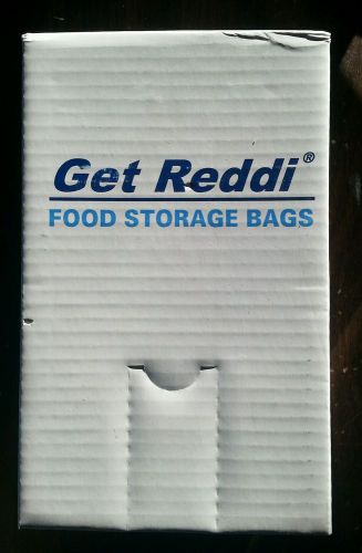 Get Reddi Storage bag food 1000 poly bags 2 x 4 x 8; pint size, .68 mil