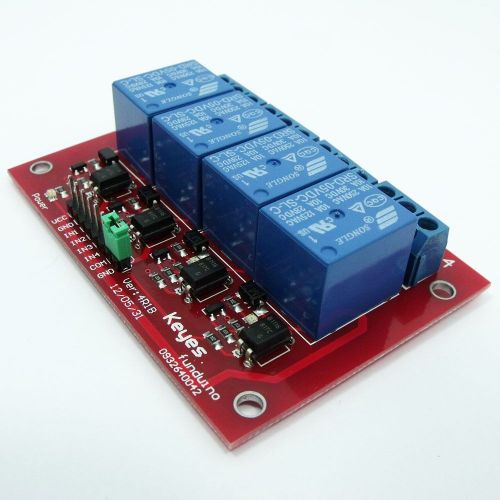 5V 10A 4 Channel Relay Shield Module for Arduino electroic ARM PIC AVR