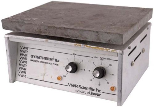 Vwr gyratherm iia lab 7x9&#034; 275°c variable magnetic hotplate mixer stirrer tested for sale