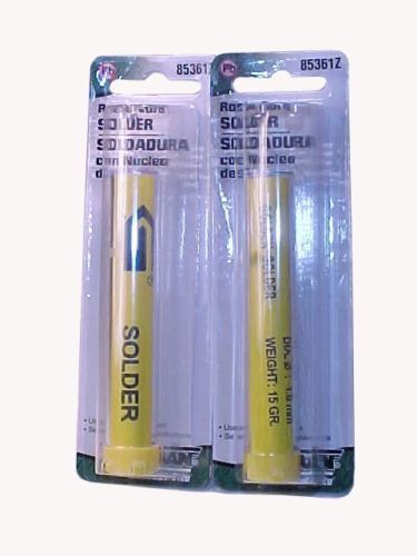 Dorman Solder Rosin Core 85361Z  lot of 2 Tubes carded