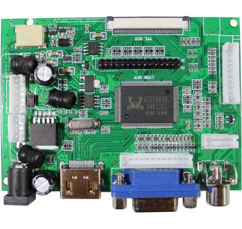 HDMI VGA 2AV Lcd controller Board VS TY2662 V1 for LCD panel+ cable