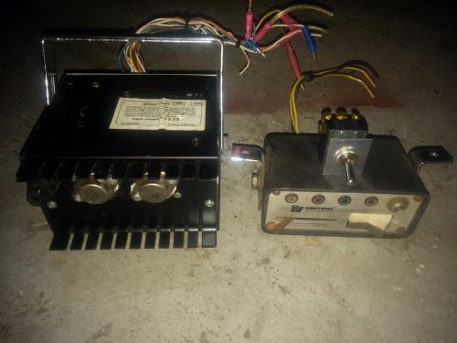 Federal Signal 80K amplifier with button and slide control