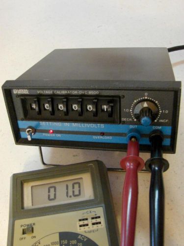 Datel dvc-8500a 0 to +/ - 19.999v volt dc precision voltage calibrator reference for sale