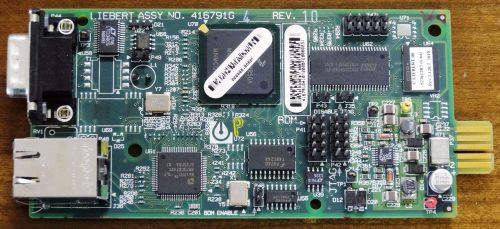 Liebert 416791G Intellislot Web Card Snmp PCB Circuit Board