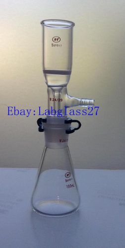 Filter Kit , 100ml Erlenmeyer Flask, 32*50MM Buchner Funnel