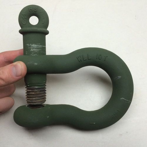 Military 26 mm anchor tow shackle 10 ton 4030-01-504-7788 oshkosh 3442534 for sale