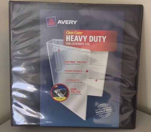 Avery dennison 79-693 ezd heavy-duty reference view binders - letter
