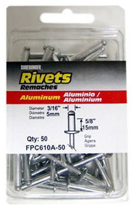 Fpc corporation 50-pack extra long aluminum rivets for sale