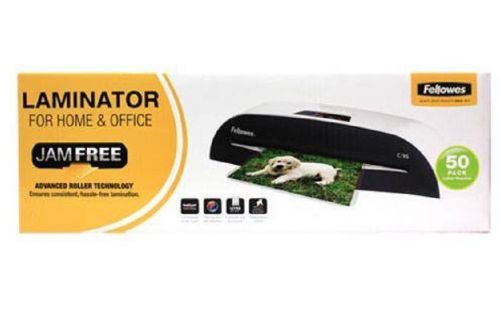 FELLOWES C-95 Laminator with Pouch Starter Kit ***NEW &amp; FREE SHIPPING***