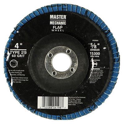 Disston company 4-inch 60-grit zirconia flap disc for sale