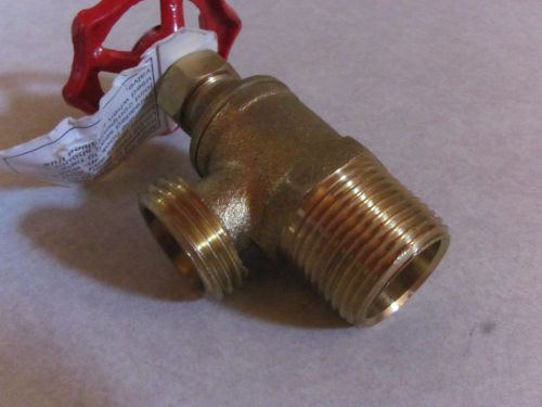 Ldr brass boiler drain valve 3/4&#034;  020 7204 plumbing building supplies new for sale