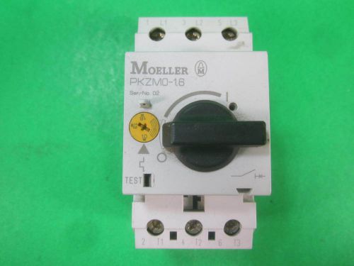 Moeller Manual Motor Controller -- PKZM0-16 --