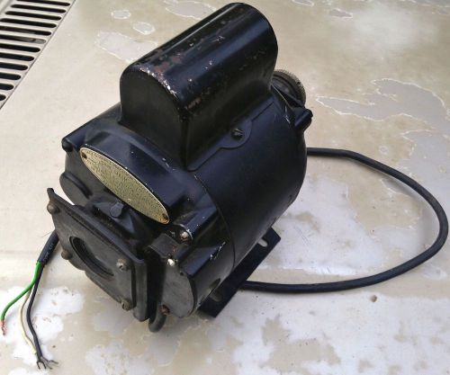 Vintage 1942 wwii jahco jack &amp; heintz 1/3 hp 1725 rpm motor warbird woodworking for sale