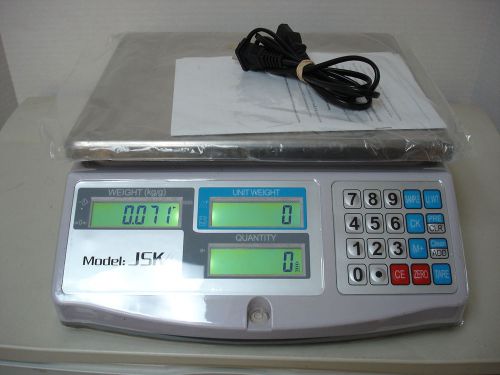 30kg X 1 Gram Digital Scale Balance Analytical Lab Top Loader Counting Scale