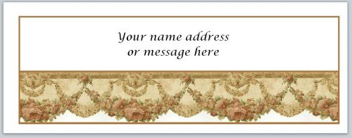 30 Personalized Return Address Labels Vintage Buy 3 get 1 free (bo286)