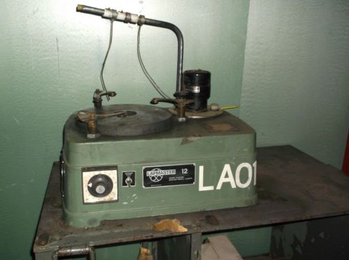 Lapmaster 12 lapping machine