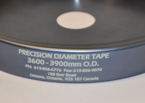 NOS USA 3600-3900mm Outside Diameter Pi Tape .01mm SS Replaces Micrometer $1274