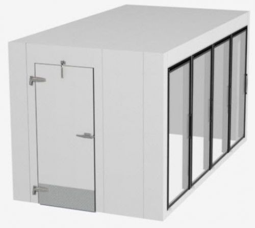 New walk in cooler 11&#039;x8&#039;x8&#039; 4 glass doors &amp; all refrigeration - can customize for sale