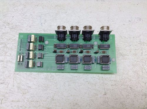 Edmunds Gages 4110920 Rev 0 Circuit Board PCB Channel