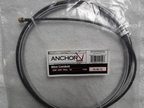 Anchor Wire Conduit  liner,  35-40-15  for .030&#034;-.035 &#034;wire, 15ft