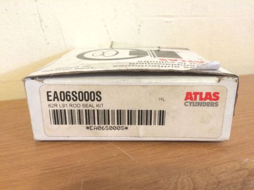 NIB Genuine Atlas Cylinders EA06S000S Rod Seal Kit