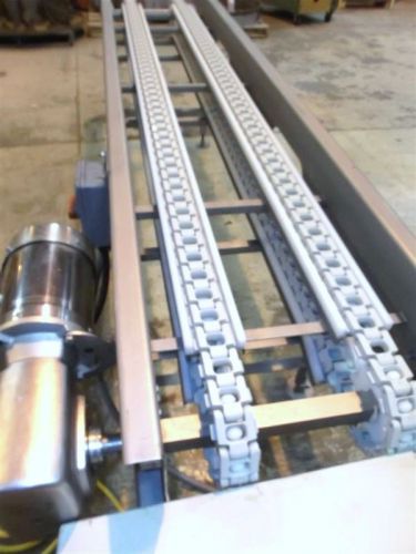 18&#034; x 108&#034; Stainless Steel FABCO 2 Lug Link Chain for Blocks or Boxes