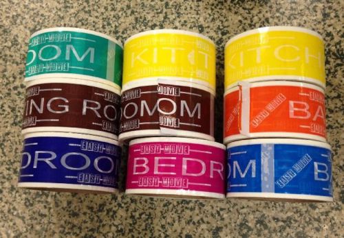 Tape For Moving In Colors &amp; Areas, Easy Move, Free Shipping US.