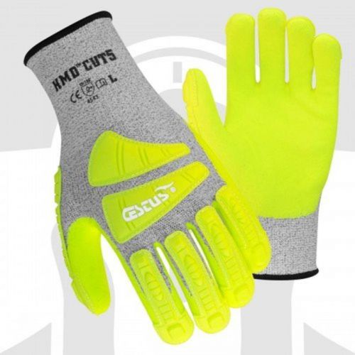 Hmd hivis cut5 glove - large cestus gloves 696859293580 for sale