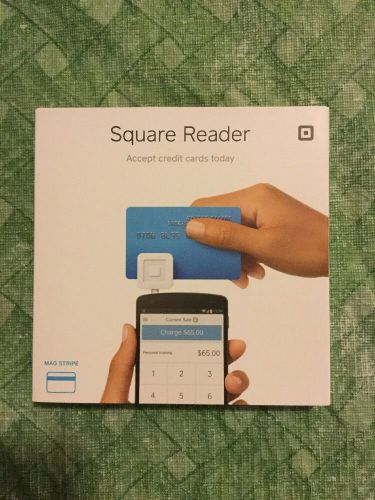 Square Credit Debit Card Reader Terminal + Stickers &amp; $10 Back Instant Rebate