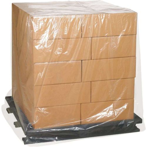 Aviditi PC465 Pallet Cover, 48&#034; Length x 51&#034; Width x 85&#034; Height, 4 mil Thick, Cl