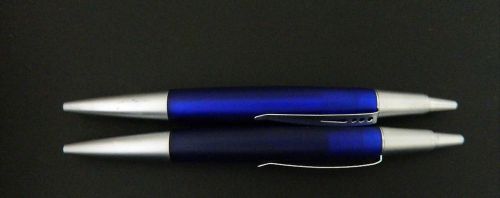 2 new parker style ballpoint pen retractabl black ink siemen has new refill lot