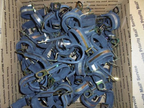 cushion clamps P-type 1-1/4 with 1/2 bolt holes NEW 100ct
