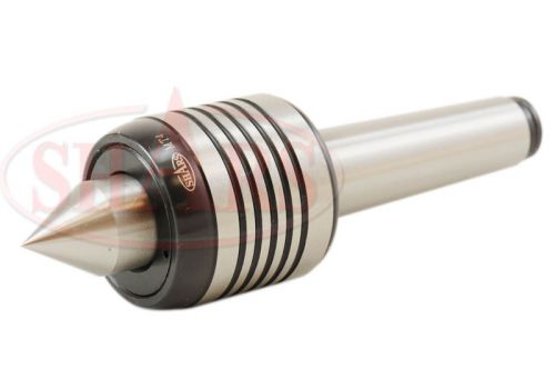 SHARS 5MT .0002&#034; LIVE CENTER 1764 LB 2000 RPM  MORSE TAPER 5 TRIPLE  BEARING MT5