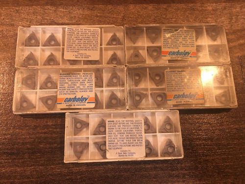 BRAND NEW Lot of 50 Seco Coromant Carbide Inserts 16ELA60