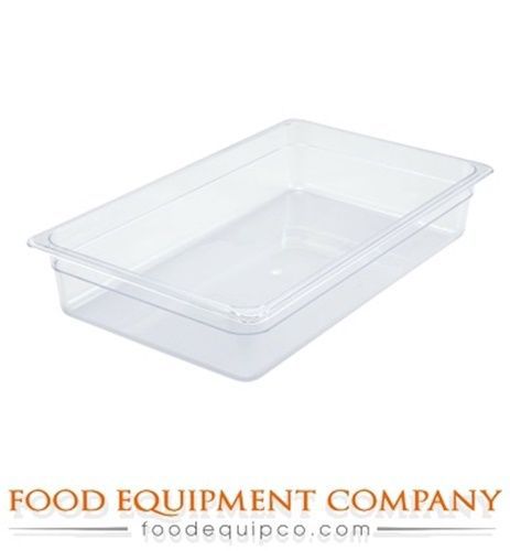 Winco SP7104 Poly-Ware™ Food Pan, full size, 4&#034; deep - Case of 12