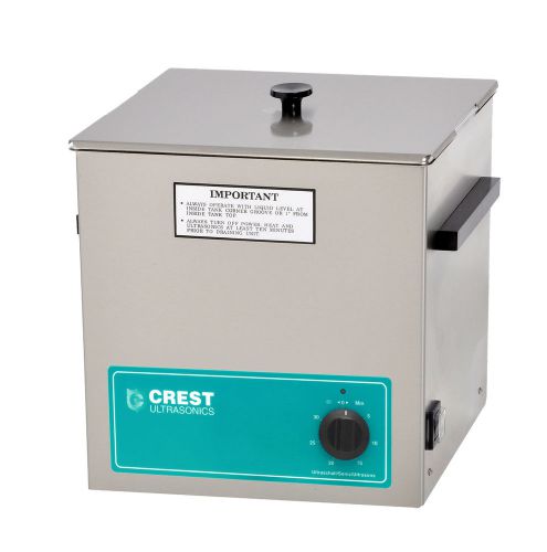New ! crest cp1100t 3.25 gal ultrasonic cleaner,timer, cover 11.75” x 9.5” x 8 for sale