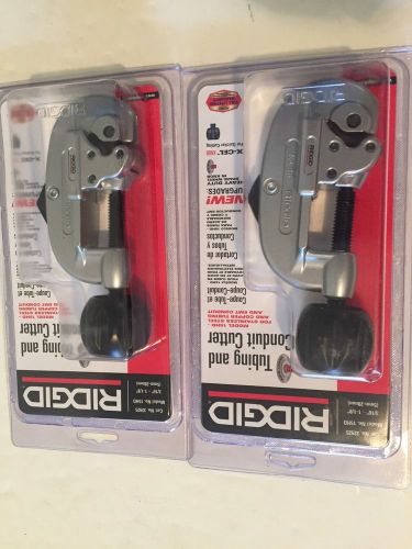 Ridgid 32925 Tubing&amp;Conduit Cutter 15 ( Quantity Two) 3/16-1-1/8&#034; Screw Fd