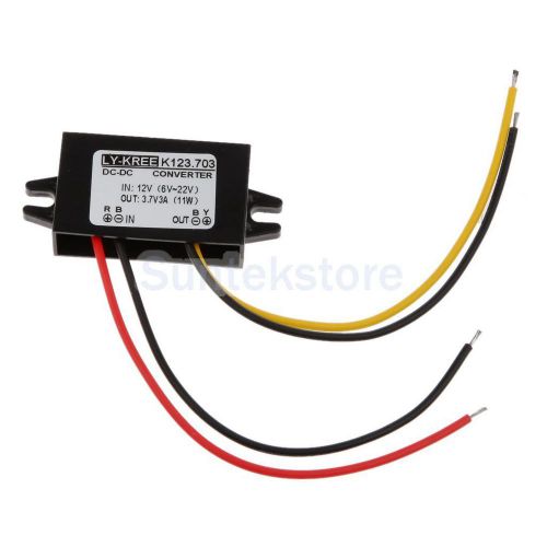 Dc buck step down voltage converter 12v to 3.7v car led power supply module for sale