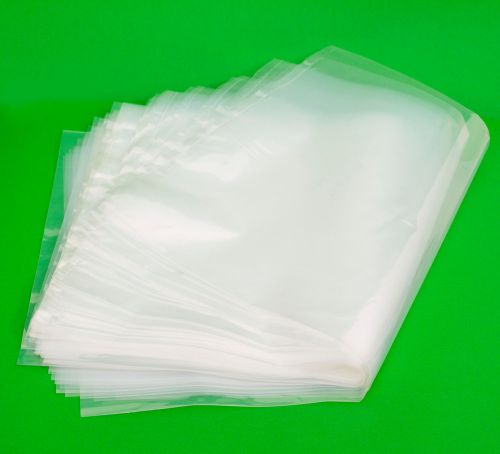 12&#034; x 20&#034;, 3 mil thick heavy duty open top plastic bags (40pcs/120pcs) for sale