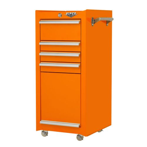 Viper tool storage orange 16 inch 4-drawer tool cart  v1804orr for sale
