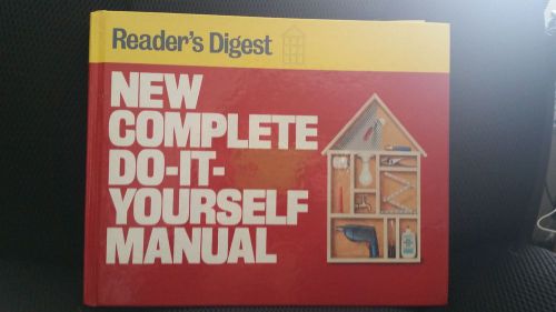 READERS DIGEST - &#034;NEW COMPLETE DO-IT-YOURSELF MANUAL&#034; 1991 Hardcover