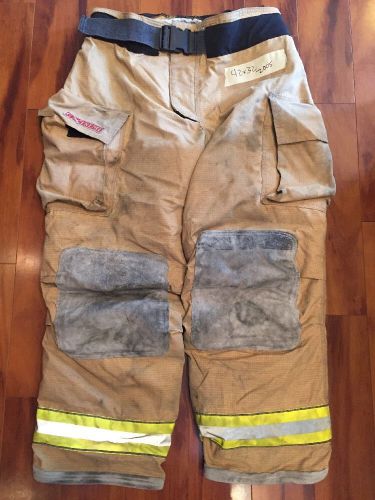 Firefighter bunker/turnout gear globe g extreme 42w x 32l halloween costume for sale