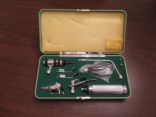 RIESTER OTOSCOPE/OPTHALMOSCOPE DELUXE SET: BRAND NEW!