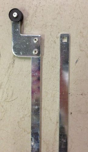 Metal Flat Rods (2 pcs). 1020 mm long