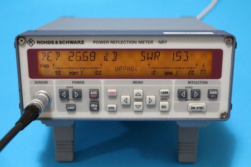 Rohde &amp; Schwartz &amp; NRT-Z44 Probe - Power &amp; Reflection Meter - Radio Test - SWR