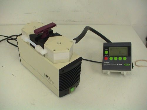 KNF Neuberger Laboport Diaphragm Vacuum Pump UN810.3 FTP - TESTED WORKING LOOK!!